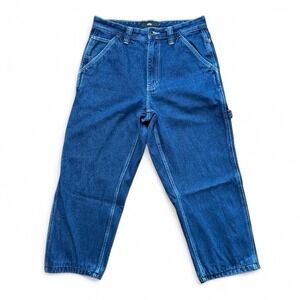 Blue Vans Carpenter Skate Jeans 31x24 Blue Wash Workwear Pants